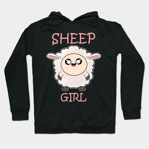 Sheep Girl Hoodie by Imutobi